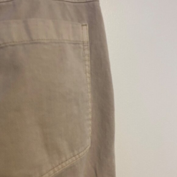 Gap Womens 12 Loose Khaki Pants Cotton Casual Wide Leg “Moonstone” Y2K Comfy - Picture 11 of 16